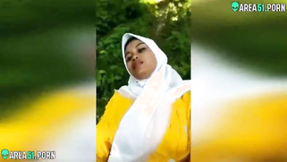Cute Paki girl in hijab fuck in jungle with lover XXX MMS | XXX Video on AllSex.XXX