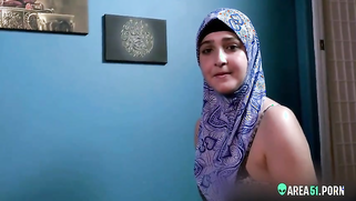 Arab refugee teen gets laid and a mouth full of salty seed