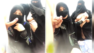 Second arab wife teaches how to suck dick properly