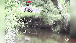 Desi couple from the countryside is caught having sex in riverbank | XXX Video on AllSex.XXX