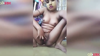 Cute young desi girl nude show on selfie cam for own brother | XXX Video on AllSex.XXX