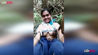Indian jungle sex with a secret lover XXX MMS porn | XXX Video on AllSex.XXX