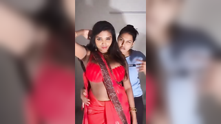 Desi lesbian and TikTok star Elakkiya, seduces her straight friend | XXX Video on AllSex.XXX