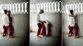 Indian aunty for money cheated on her husband outdoor with young guy XXX