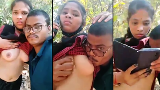 Village Desi teacher deep penetrates under coed's skirt and fuck her