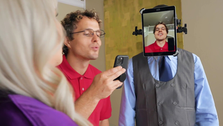 Billionaire presents digital ‘surrogate’ to his wife for fuck XXX video