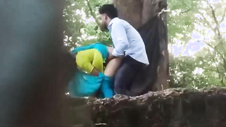 A desi couple having sex in a public park was caught on camera by a voyeuristic masturbator | XXX Video on AllSex.XXX