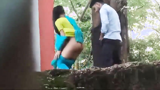 A desi couple having sex in a public park was caught on camera by a voyeuristic masturbator | XXX Video on AllSex.XXX