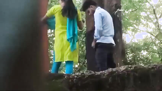 A desi couple having sex in a public park was caught on camera by a voyeuristic masturbator | XXX Video on AllSex.XXX