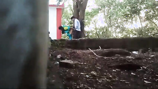 A desi couple having sex in a public park was caught on camera by a voyeuristic masturbator | XXX Video on AllSex.XXX