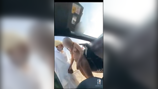 Viral MMs video of old man from Rajasthan being seduced by young girl who jerks him off outdoors | XXX Video on AllSex.XXX