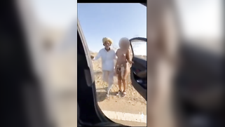 Viral MMs video of old man from Rajasthan being seduced by young girl who jerks him off outdoors | XXX Video on AllSex.XXX