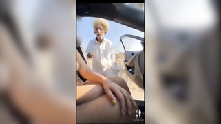 Viral MMs video of old man from Rajasthan being seduced by young girl who jerks him off outdoors | XXX Video on AllSex.XXX