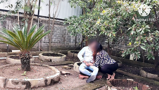 Leaked Indian Mms,  Hubby Is At Away, The Cheat Desi Aunty Has Sex With The Neighbor's Boy In Asshole And Mouth | XXX Video on AllSex.XXX