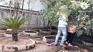 Leaked Indian Mms,  Hubby Is At Away, The Cheat Desi Aunty Has Sex With The Neighbor's Boy In Asshole And Mouth | XXX Video on AllSex.XXX