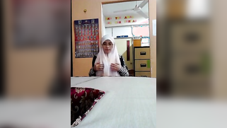 A Malay girl in a hijab flashes her tits to her lover - Leaked XXX Mms | XXX Video on AllSex.XXX