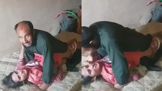 Viral XXX Video - Nasty Desi Wife, Dripping Wet, Pounds Her Lover in a Grimy Barn, Busted by Her Fuming Husband!