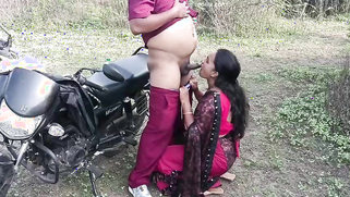 Desi MMS Scandal! Naughty Marathi Wife Kavita Banged Hard Doggy Style in the Jungle | XXX Video on AllSex.XXX