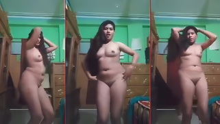 Horny Bangla Hottie Flaunts Hairy Pussy and Naked Body in Raunchy Desi Dance - Leaked XXX MMs