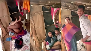 Horny Wife’s Fucked in a Crusty Barn With Her Lover  Til Hubby Catches Her Ass - XXX Leak MMs