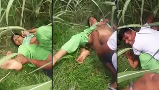 Cheating Slut Banged Hard Outdoors by Grimy Hobo, Hubby Catches Her Ass - Leaked Desi XXX MMs