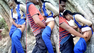 Dirty Desi School Girl Fucked on Street, Skipping School for Hard Sex, MMS Viral