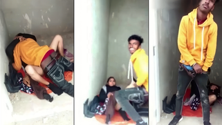 Xxx Viral Desi Video - Young College Coed And Her Bf  Gets Caught Fucking In An Unfinished Building