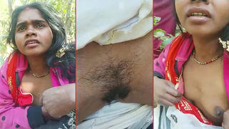 Desi XXX MMS, Village Aunty Fucking Hard Outdoor with Brother-in-Law in Leaked Sex Clip