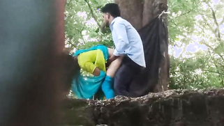Sneaky Indian Lovers Fucking Standing Hard Outdoors, Cuckold Husband Spying, And Filmed Xxx Mms Video | XXX Video on AllSex.XXX
