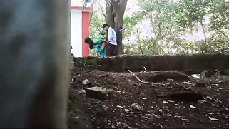 Sneaky Indian Lovers Fucking Standing Hard Outdoors, Cuckold Husband Spying, And Filmed Xxx Mms Video | XXX Video on AllSex.XXX