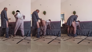 Leaked Desi MMs Video, Perv Old Bastard Screws His Daughter-In-Law When Son Leaves