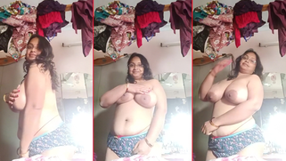 Leaked XXX Desi, Horny Widow Sluts Out Her Wet Pussy and Big Tits on FaceTime for Lover