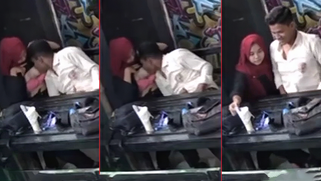 Leaked MMS Scandal, Horny Boss Convinces Married Whore To Spread Wide On His Desk