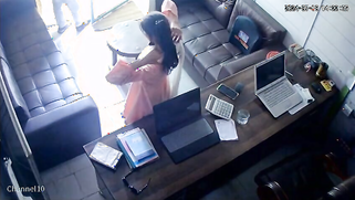 Leaked IP XXX Videos - Lewd Boss Ravages Naughty Secretary Hard on Table, Pledging Raise | XXX Video on AllSex.XXX