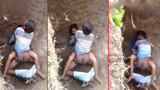 Naughty Couple Fucks Hardcore Outside, Desi Gal Squirts on His Thick Cock Before Getting Caught