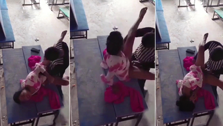 Desi Coed Takes School Principal’s Thick Cock on Bench Desk – XXX Scandal  Caught on  Hidden Tape