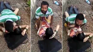 Shameless Naked Village Teen Caught Moaning Loud, Getting Pounded by Lover Outdoors - Leaked Desi XXX