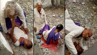 Horny Village Mother-in-Law Beckons Older Neighbor Boy for Wild Pussy Pounding as Husband Visits Town