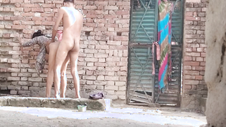 Lusty Desi Aunt from India Moans as Brother Drills Her Wet Pussy Deep and Dirty Outdoor | XXX Video on AllSex.XXX