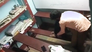 Leaked MMS - Teacher drills his student girl's dripping wet pussy hard on the classroom table, punishing her misbehavior | XXX Video on AllSex.XXX