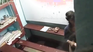 Leaked MMS - Teacher drills his student girl's dripping wet pussy hard on the classroom table, punishing her misbehavior | XXX Video on AllSex.XXX