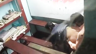 Leaked MMS - Teacher drills his student girl's dripping wet pussy hard on the classroom table, punishing her misbehavior | XXX Video on AllSex.XXX