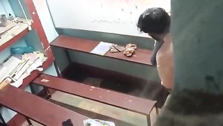 Leaked MMS - Teacher drills his student girl's dripping wet pussy hard on the classroom table, punishing her misbehavior | XXX Video on AllSex.XXX