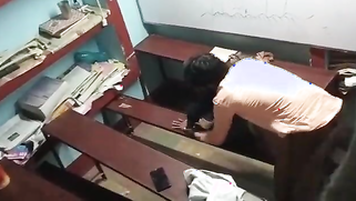 Leaked MMS - Teacher drills his student girl's dripping wet pussy hard on the classroom table, punishing her misbehavior | XXX Video on AllSex.XXX