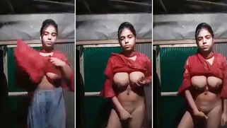 Mischievous Farm Aunt Shows Nephew Her Frantic Fingering of Pulsating, Cum-Thirsty Cunt - XXX MMS