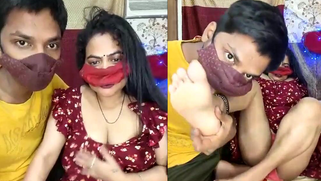 Young Stud Devours Desi Aunt’s Juicy Tits Before She Deepthroats His Throbbing Shaft