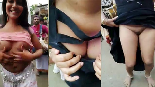 Nude Dance Showing Boobs And Pussy in Public Place Viral Desi MMs Video