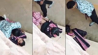 Horny Desi Wife Screaming in Ecstasy, Pounded Raw on Street by Lover as Cuckold Watches