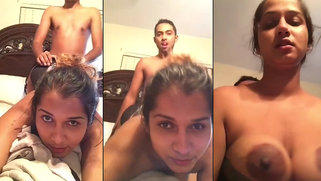 Naughty Tamil Wife Loves Anal and Deep Throat Action as Hubby Watches Helplessly