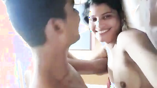 Lusty Desi GF Moans as Indian Hunk Pounds Her Deep, Spraying Hot Cum on Her Lovely Face | XXX Video on AllSex.XXX